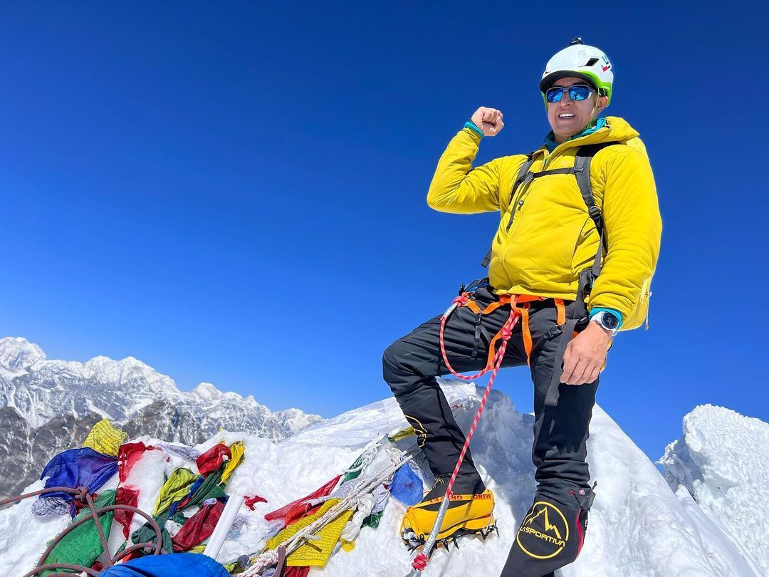Ronald Quintero, el primer hondureño llegar a la cima del Monte Everest