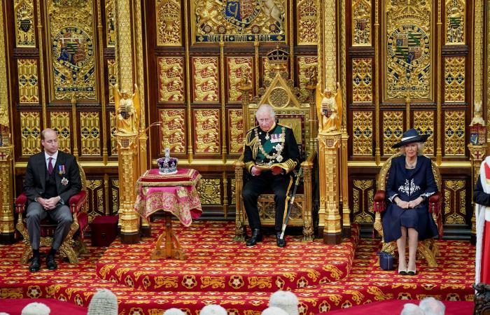 Histórico: Carlos y William reemplazan a Isabel II en apertura del Parlamento